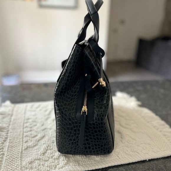 Radley London Baylis Road Faux Croc Medium Multiway Grab - Navy Blue- Never used - Picture 6 of 13